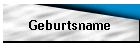 Geburtsname